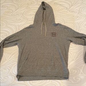Brixton Gray Sweatshirt Classic Pullover Hoodie
